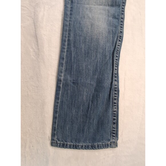 Vintage Y2K Request Blue Jeans Mens 30X32 Bootcut Straight Fit Stitched Pocket - Picture 2 of 16